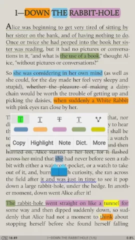 Moon+ Reader Pro - скриншот 4