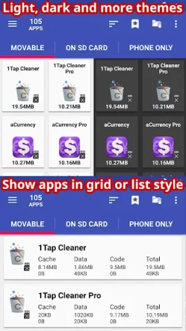 AppMgr Pro III (App 2 SD) - скриншот 4