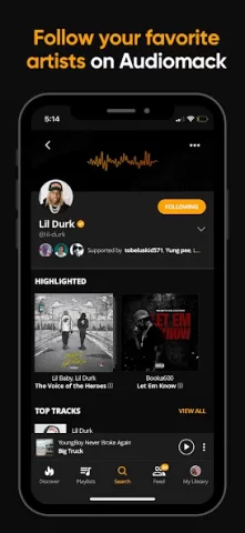 Audiomack - скриншот 4
