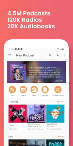 Podcast & Radio Addict - скриншот 3