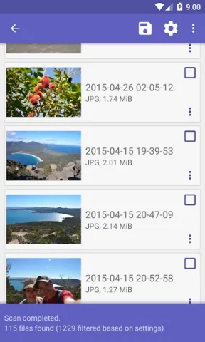 DiskDigger Pro - скриншот 1