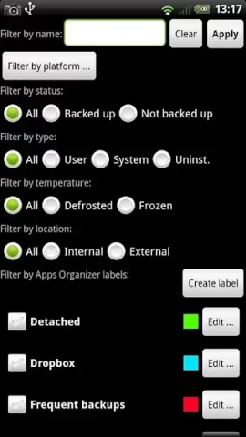 Titanium Backup - скриншот 3