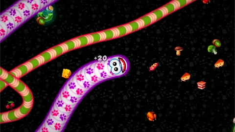 Worms Zone.io - скриншот 5