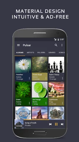 Pulsar Music Player Pro - скриншот 1