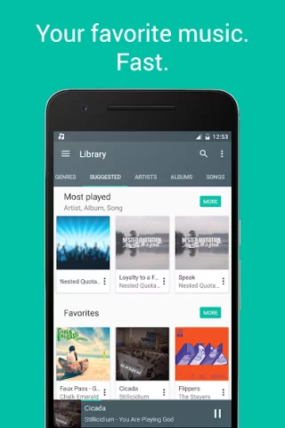 Shuttle+ Music Player - скриншот 5