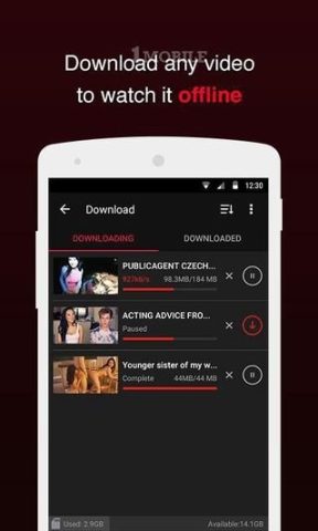 Xvideos - скриншот 2