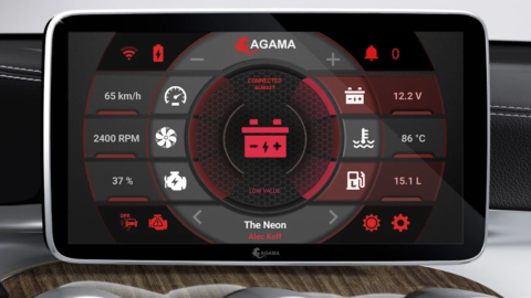 AGAMA Car Launcher - скриншот 4