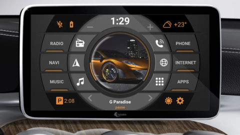 AGAMA Car Launcher - скриншот 5