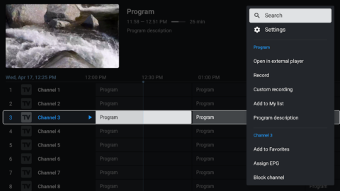 TiviMate IPTV Player - скриншот 2