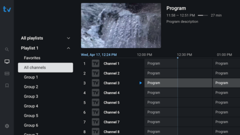 TiviMate IPTV Player - скриншот 4