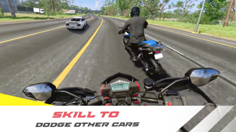 Traffic Bike Rush Driving City - скриншот 4