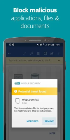 ESET Mobile Security Antivirus - скриншот 3