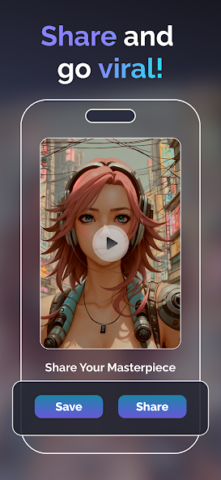 Video AI Art Generator & Maker - скриншот 5