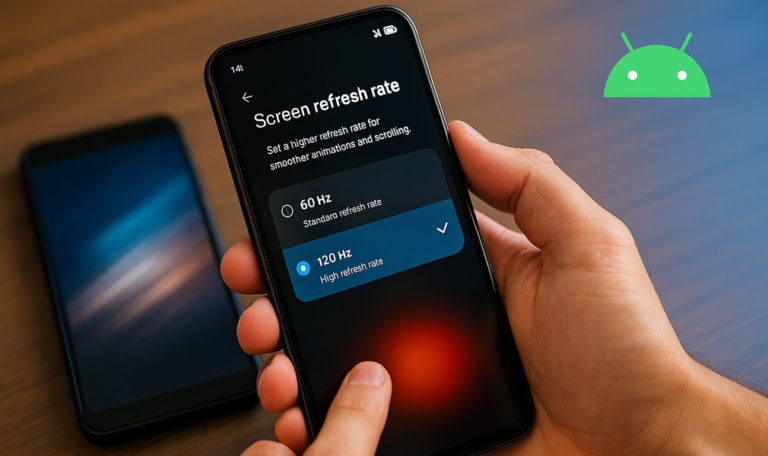 Как включить 120 Гц в играх на Android?