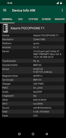 Device Info HW - скриншот 4