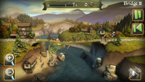 Bridge Constructor Medieval - скриншот 5