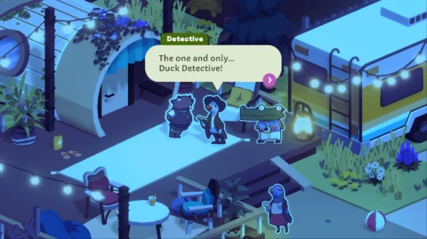 Duck Detective: Ghost Glamping - скриншот 3