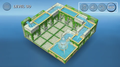 Flow Water Fountain 3D Puzzle - скриншот 3