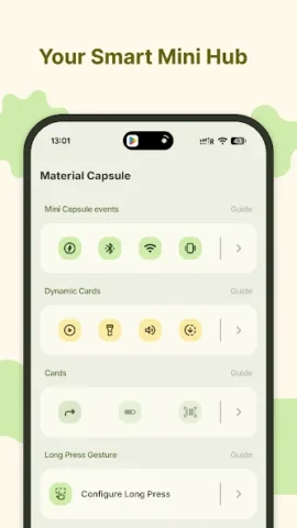 Material Capsule: Dynamic UI - скриншот 1