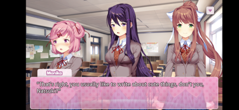 Doki Doki Literature Club! - скриншот 1