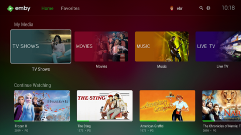 Emby for Android TV - скриншот 3
