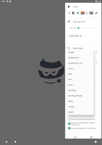 OH Private Web Browser - скриншот 5