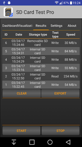 SD Card Test Pro - скриншот 4