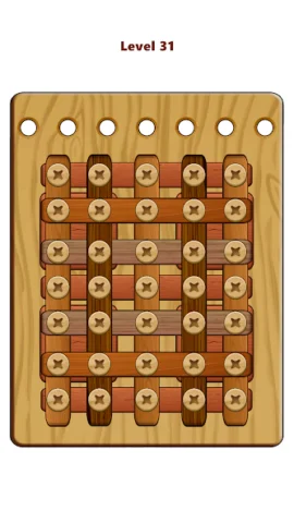Wood Nuts & Bolts Puzzle - скриншот 3