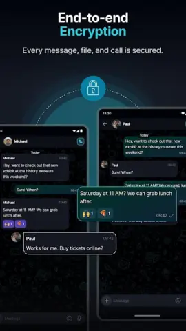 Keet — Private Encrypted Chat - скриншот 2