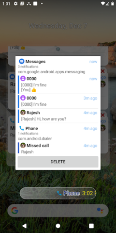 Notification Widget - скриншот 3