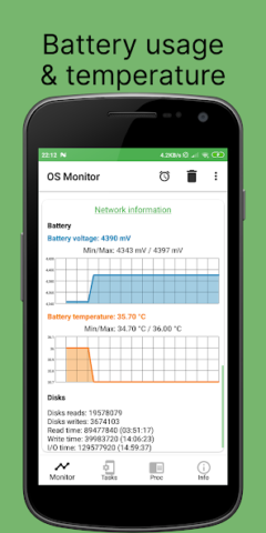 OS Monitor: диспетчер задач - скриншот 3