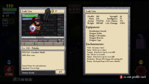 Rogue Legacy - скриншот 1