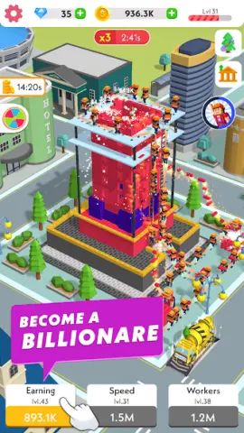 Idle Construction 3D - скриншот 1