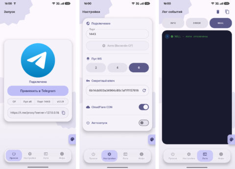 Telegram WS Proxy - скриншот 1