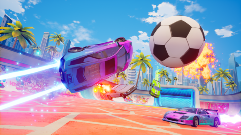 Cars Royale: League of Rocket - скриншот 1
