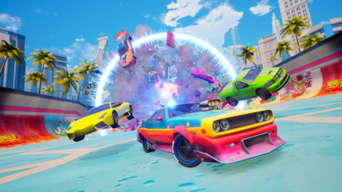 Cars Royale: League of Rocket - скриншот 2