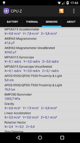 CPU-Z - скриншот 6