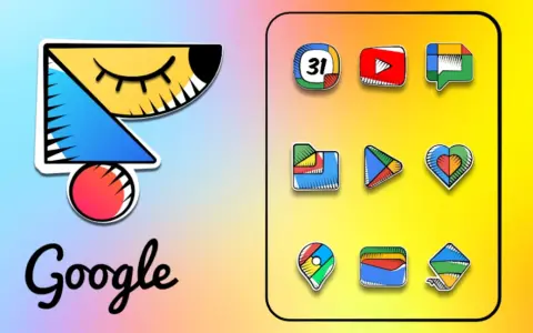 Flatine icon pack - скриншот 1