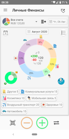 Money Manager Ad - скриншот 1