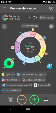 Money Manager Ad - скриншот 5