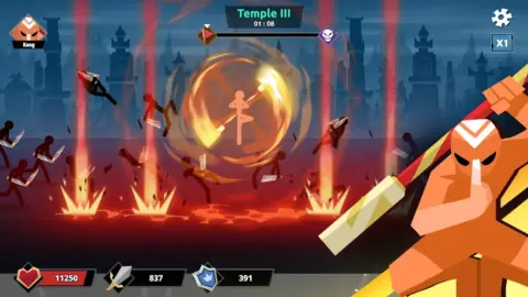 Stickman Roguelike: Epic RPG - скриншот 4