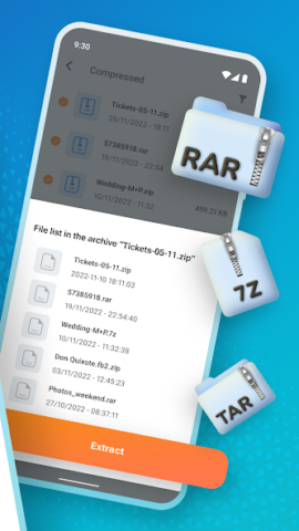 Zip Extractor - скриншот 2