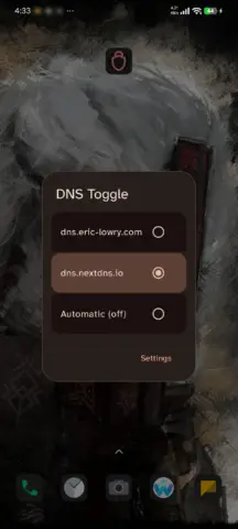 DNS Toggle - скриншот 2