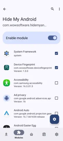 Hide My Android - скриншот 1