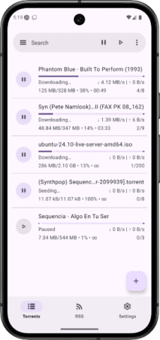LibreTorrent - скриншот 1