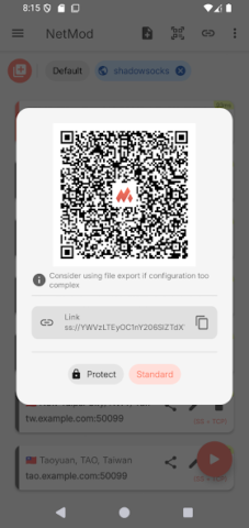NetMod Client (V2Ray/SSH) - скриншот 2