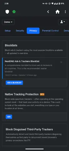 NextDNS Manager - скриншот 3