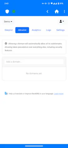 NextDNS Manager - скриншот 6