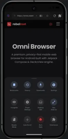 Omni Browser - скриншот 2