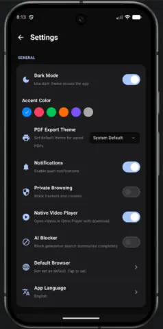 Omni Browser - скриншот 4